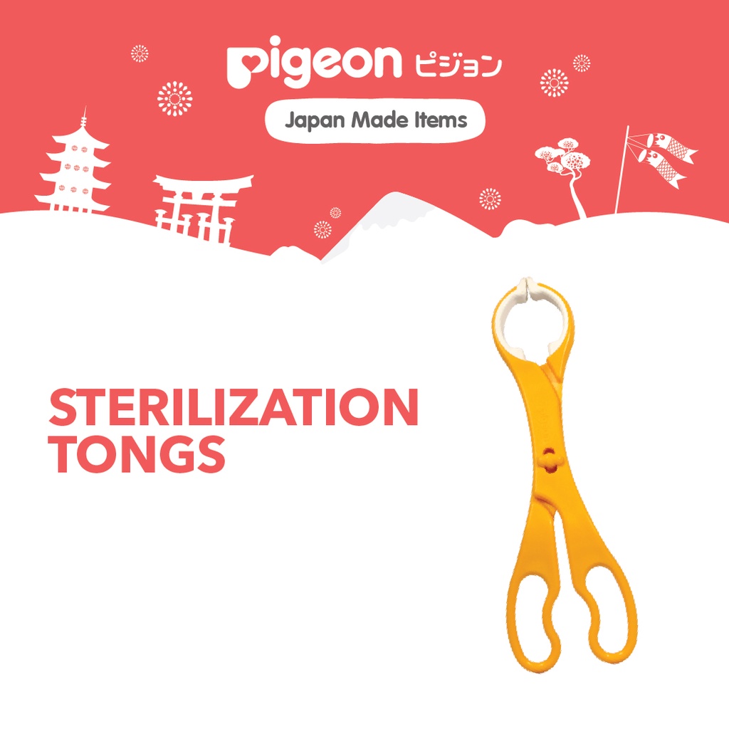 Pigeon Sterilization Tongs Penjepit Botol Susu Dot Setelah Sterilisasi Import