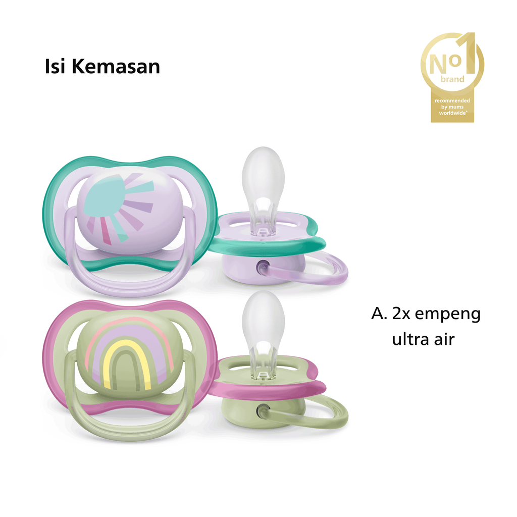 Empeng Bayi Philips Avent Ultra Air Foto 2