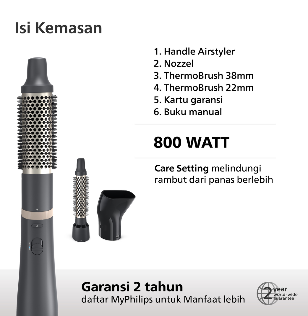 Philips Airstyler 3000 Curling Foto 7