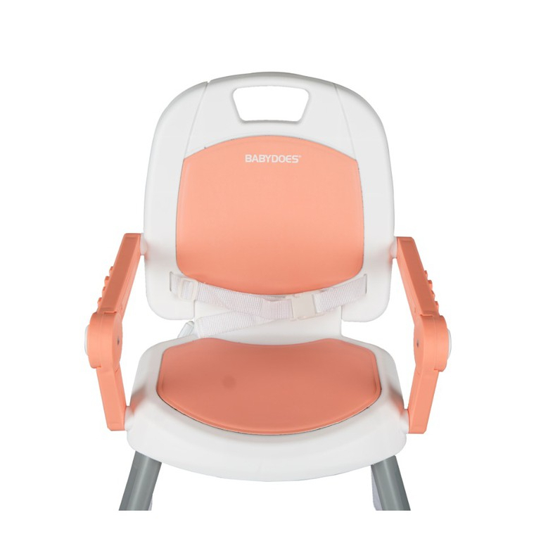 Kursi Makan Bayi Babydoes Mezza High Chair 3 in 1 Dilipat Portable dengan Tray Foto 7