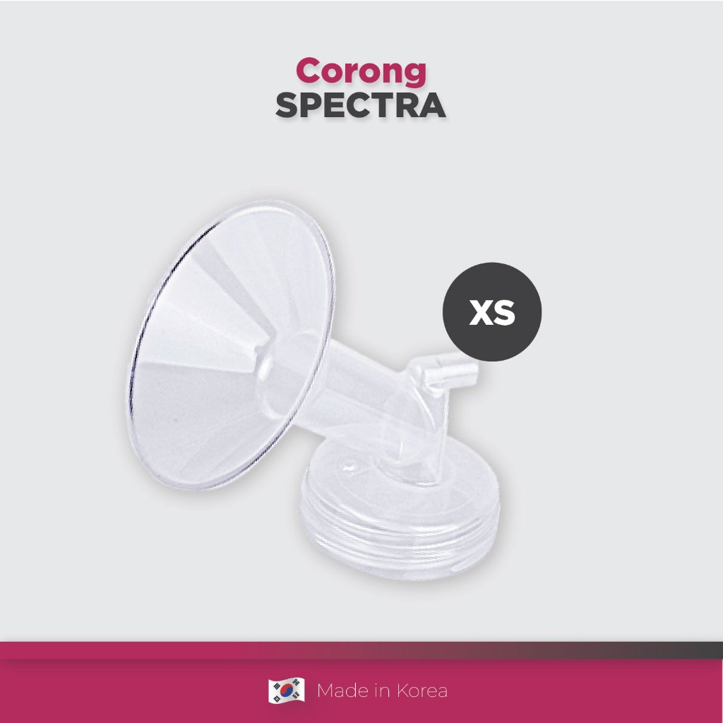 Corong Pompa ASI Spectra Breastshield Ukuran XS 20mm Original Made in Korea Foto 3