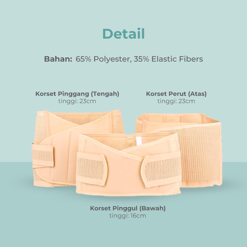 Korset Postnatal MOOIMOM 3in1 Breathable Foto 5