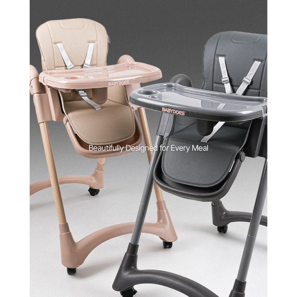 Kursi Makan Bayi Babydoes Cozzi X High Chair Adjustable 7 Level Mudah Dilipat Foto 2