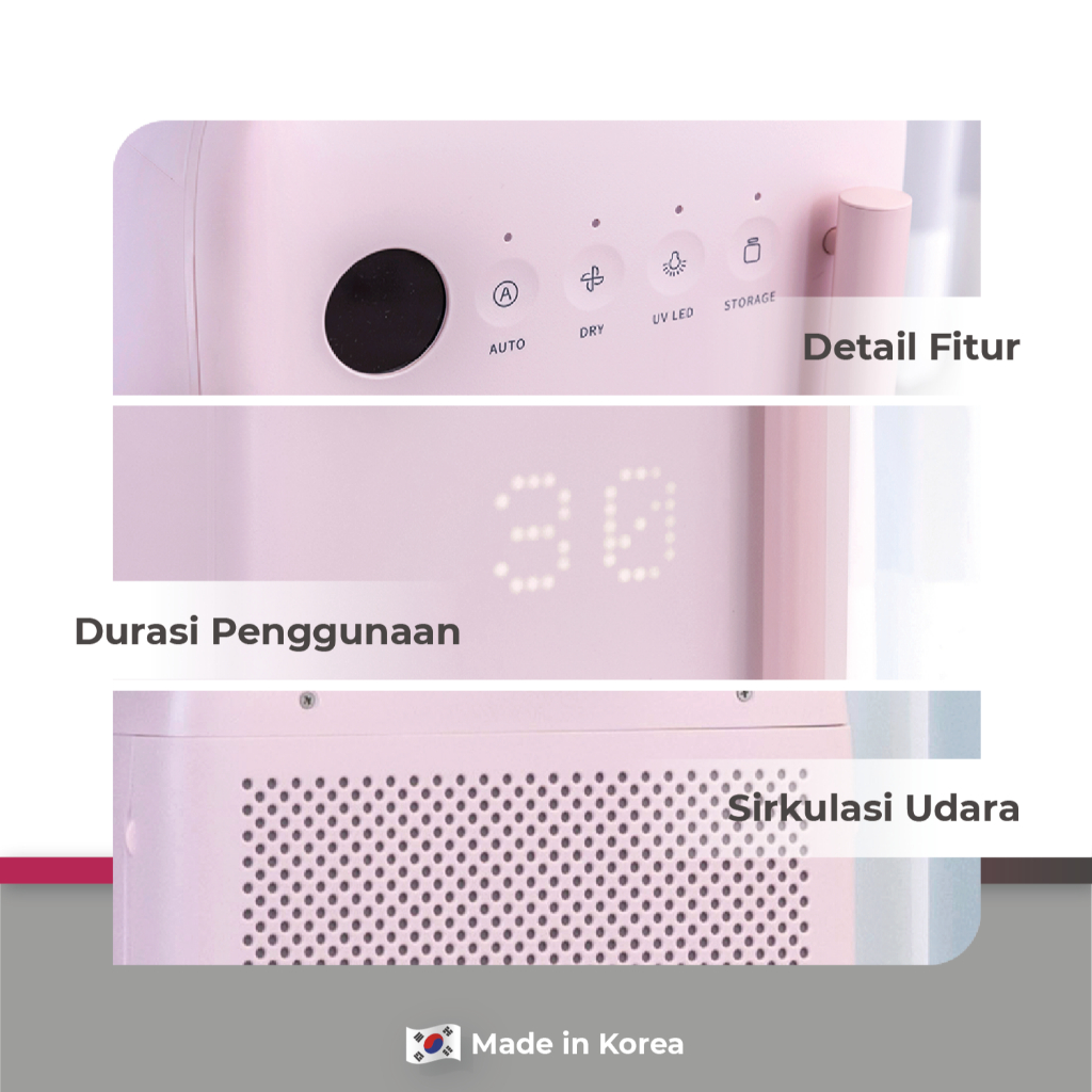 Spectra UV Sterilizer LED Color - Alat Sterilisasi Botol Susu dengan Lampu UV LED Foto 5