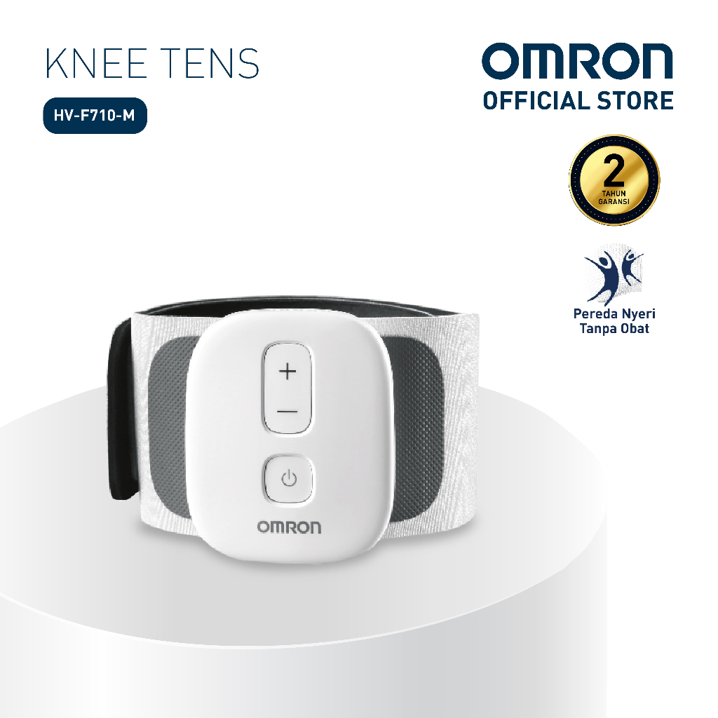 Omron HV-F710-M Knee TENS Massager Alat Terapi Lutut Wireless Rechargeable