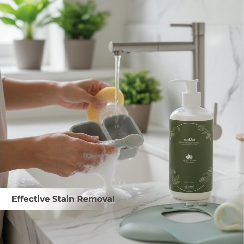 Pembersih Botol Susu Spectra Bottle Cleanser Cair untuk Bayi Foto 3