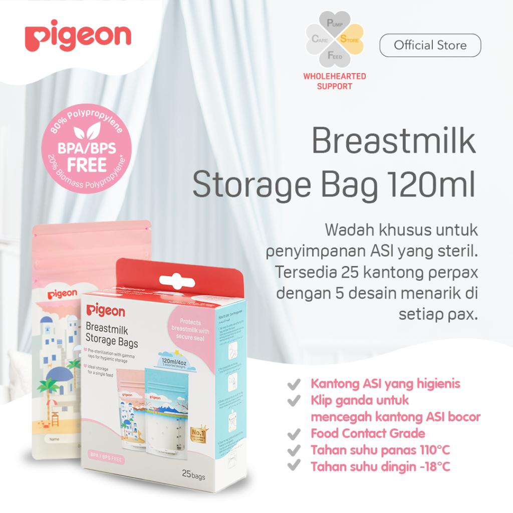 Pigeon New Mom Starter Kit 3 in 1 Breast Pump Manual, Breast Pads Comfyfeel, Foto 4