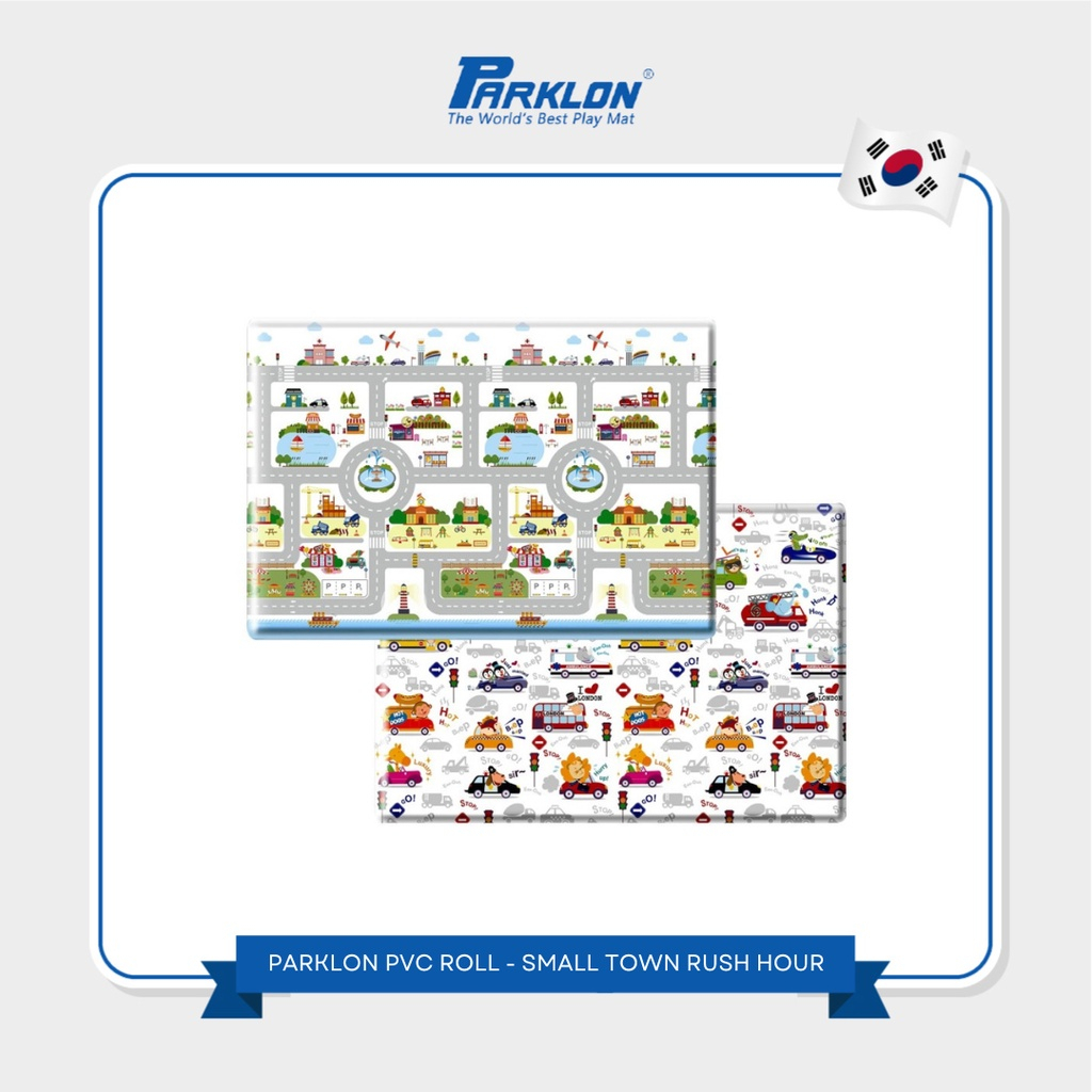 Parklon PVC Roll Playmat 190x130 cm & 230x140 cm Double Side Diamond Embossing Anti Foto 7