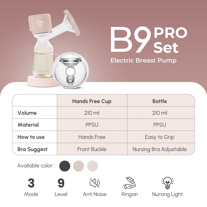 MOOIMOM B9 Pro Dual Hands-Free Pump Foto 3