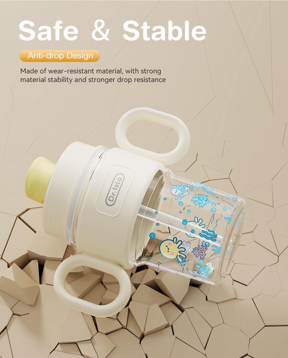 Handle Cup Botol Minum Dr.isla Foto 7
