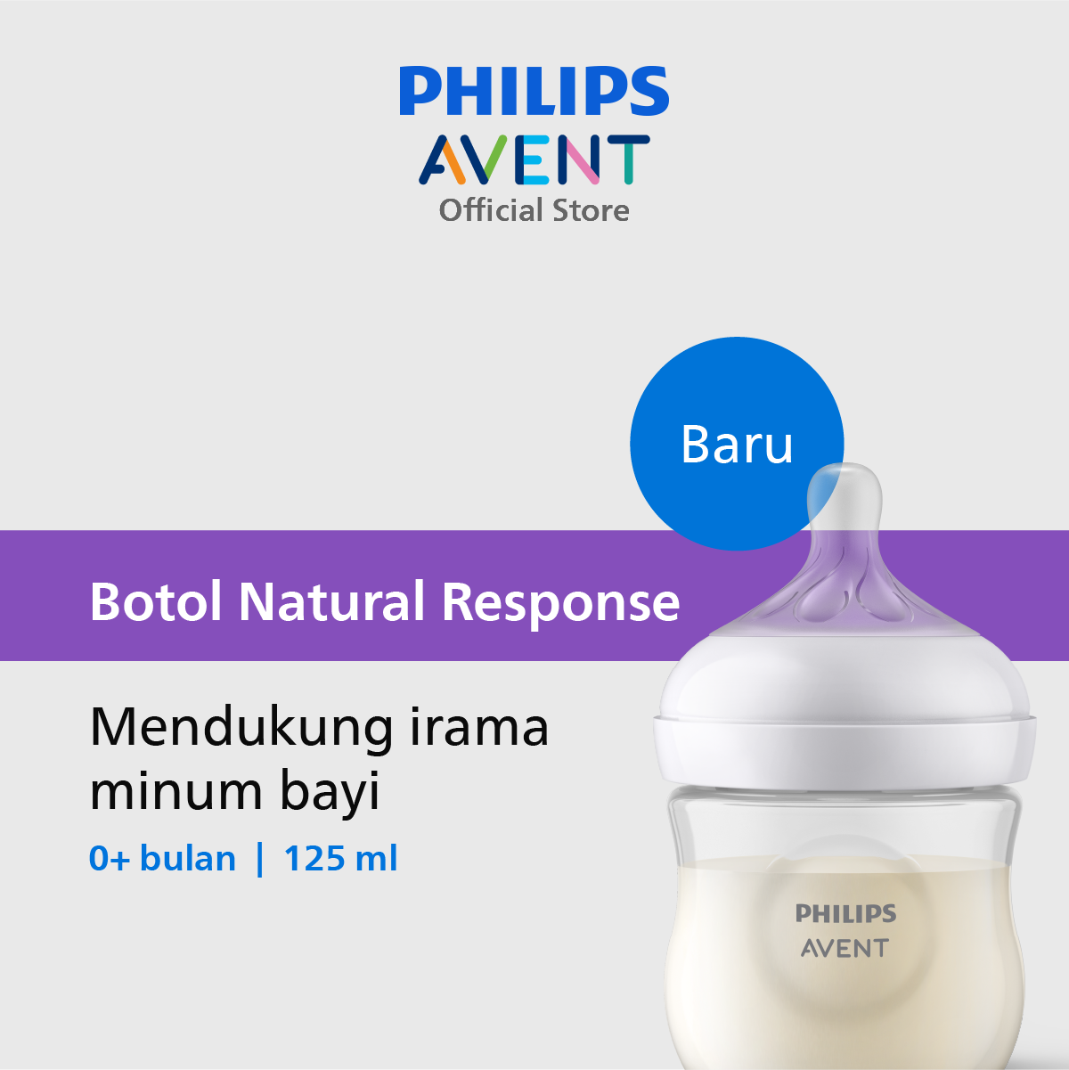 Botol Susu Philips Avent Natural Response Foto 2