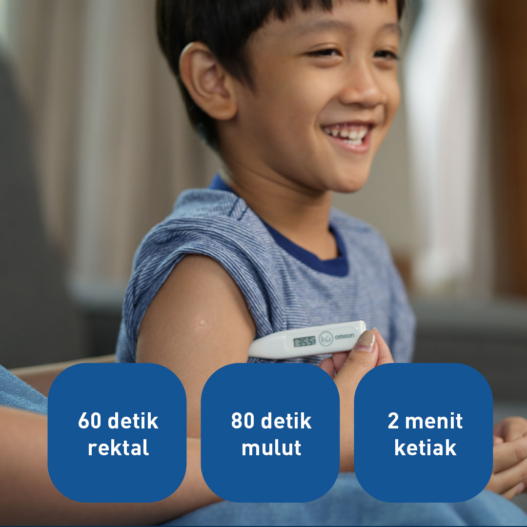 Termometer Digital Omron MC-246 Tahan Air Pengukur Suhu Oral Rektal Ketiak Foto 6