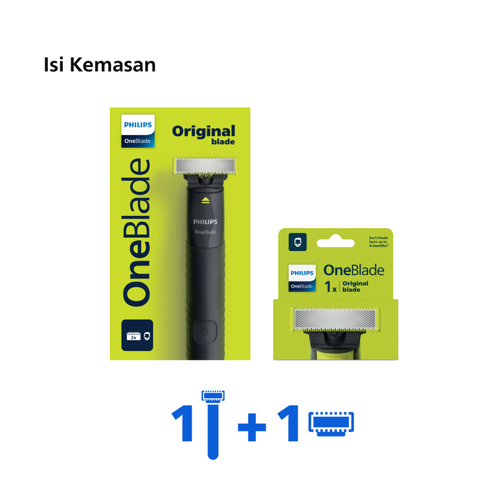 Philips OneBlade QP1424/10 Hybrid Set Foto 3