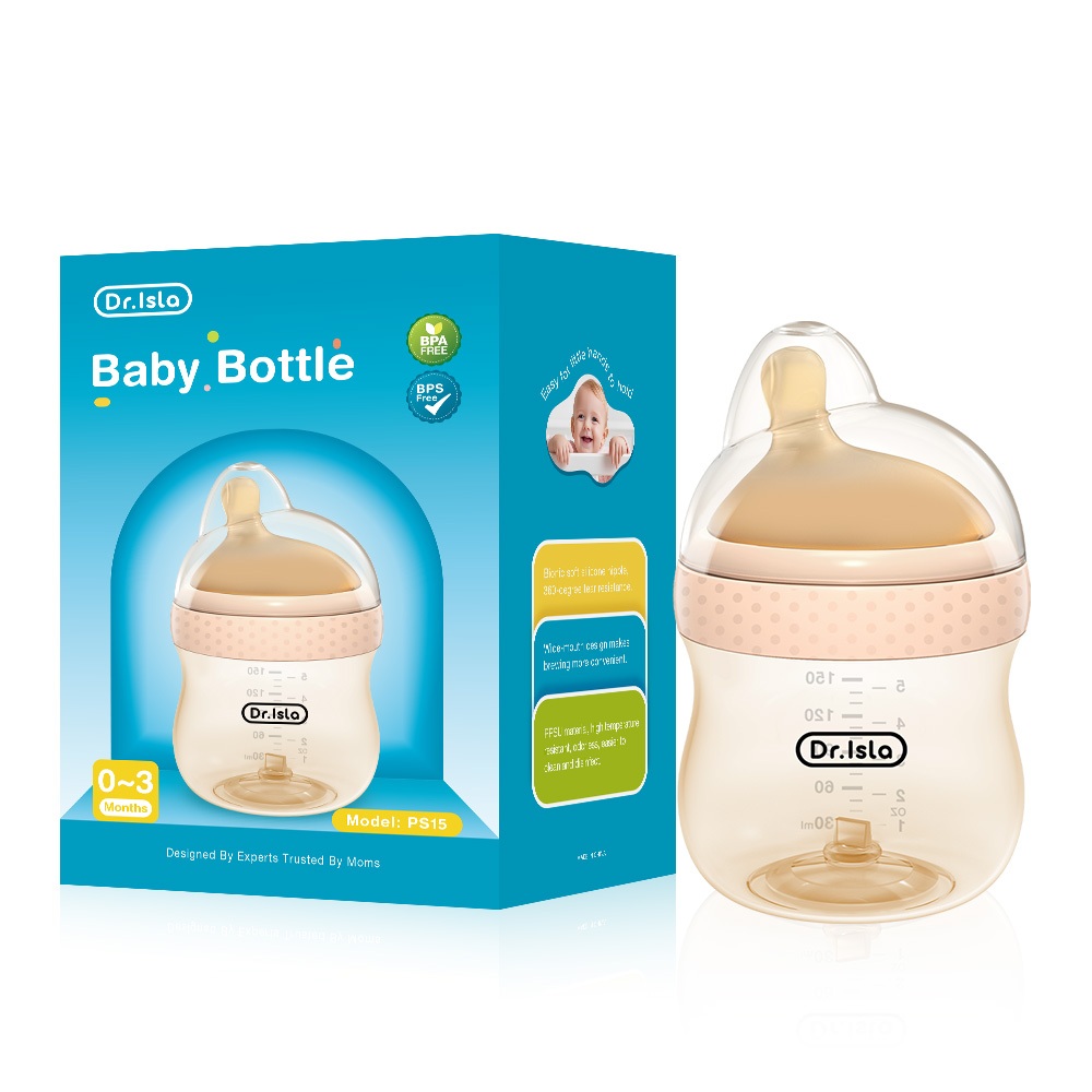 Botol Susu Anti Kolik Dr.isla Dot Bayi PPSU Wide Neck BPA Free 150ml 260ml Foto 7