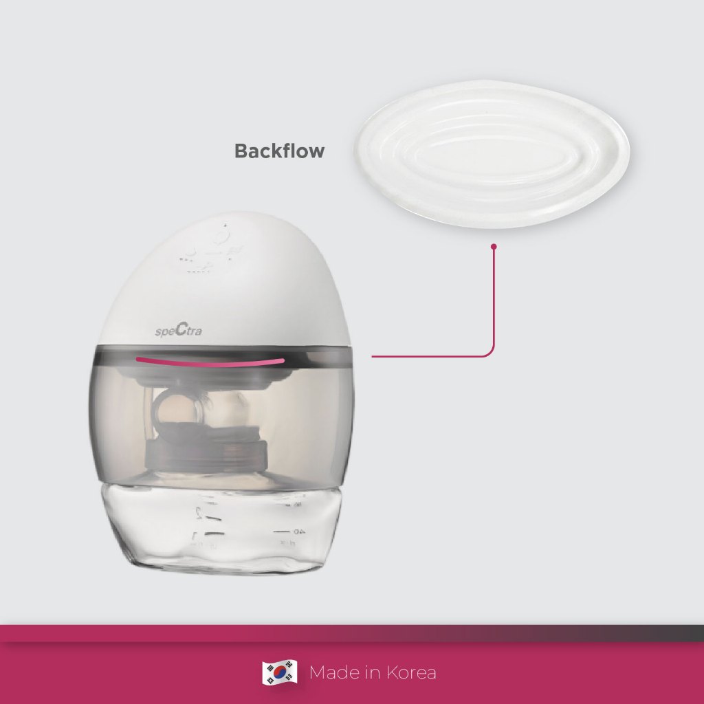 Backflow Silicone Spectra Wearable untuk Pompa ASI Spectra H1 dan H1 Lite Original Foto 3