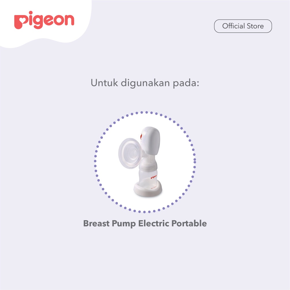 PIGEON Breast Pump Spare Part Soft Cup Replacement Untuk Pompa ASI Elektrik Portable Foto 3