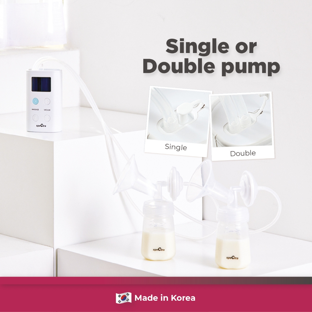 Pompa ASI Elektrik Double Spectra 9Plus Baterai Portable dari Korea Foto 4
