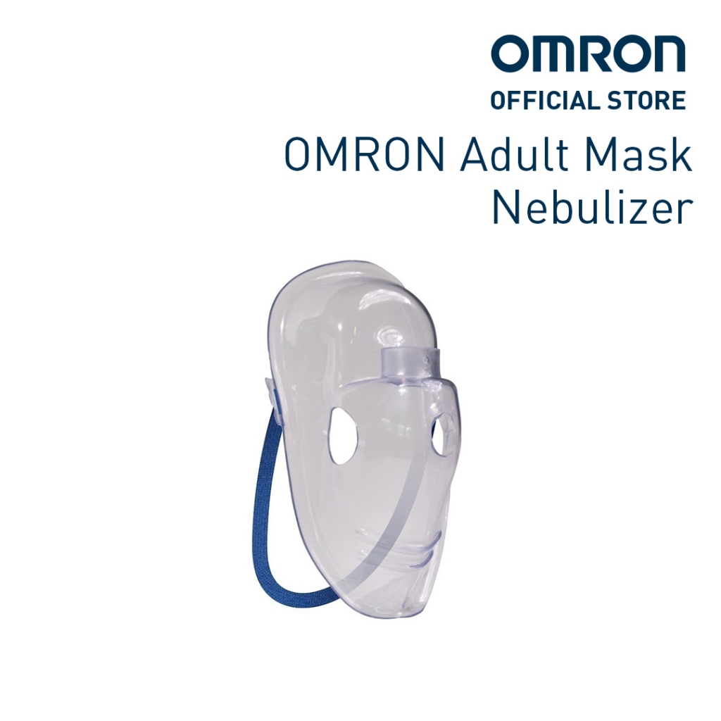 Masker Dewasa Nebulizer Omron Original Kompatibel Semua Tipe Foto 3