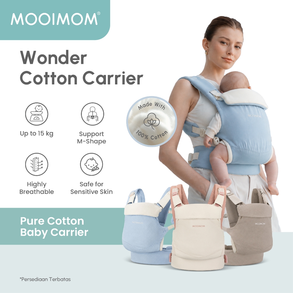 MOOIMOM Wonder Carrier Pure Cotton Foto 2