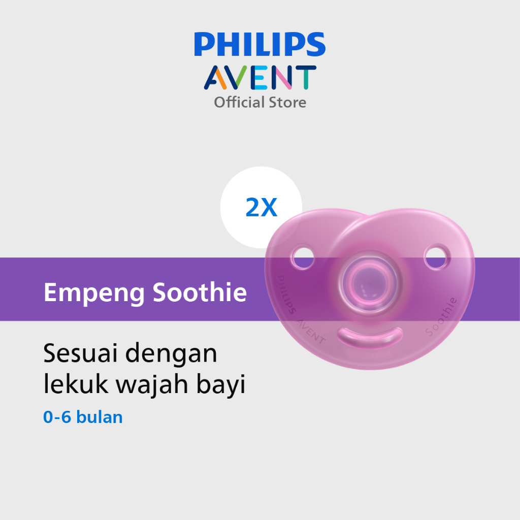 Empeng Philips Avent Soothie Heart
