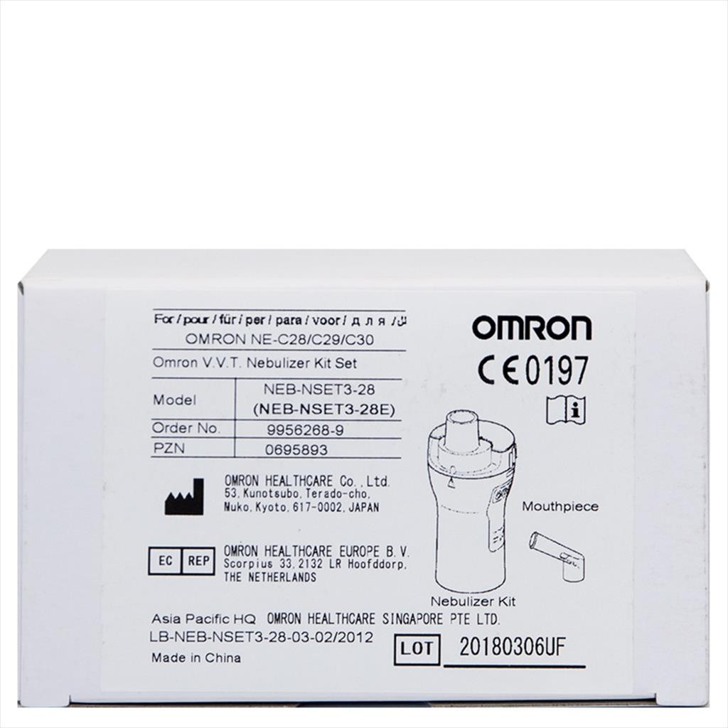Omron Compressor Nebulizer Kit NE-C28 Replacement Tank untuk Mesin Nebulizer Omron NE-C28 Foto 3