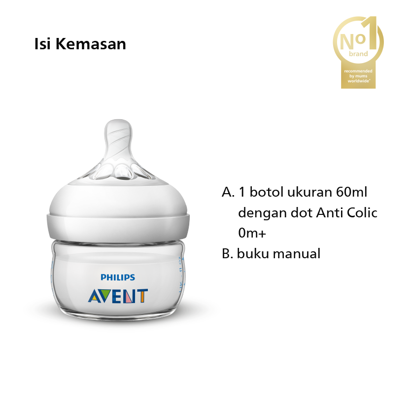 Botol Susu Philips Avent Prematur 60ml Foto 5