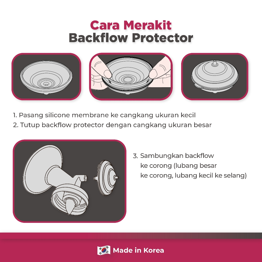 Backflow Preventer Spectra 1pc Aksesoris Pompa ASI Anti Backflow Foto 5