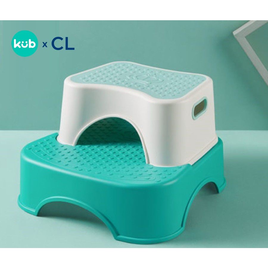 Bangku Pijakan Anak KUB x CL Multifunctional Step Stool 2 Level Anti Slip Foto 6