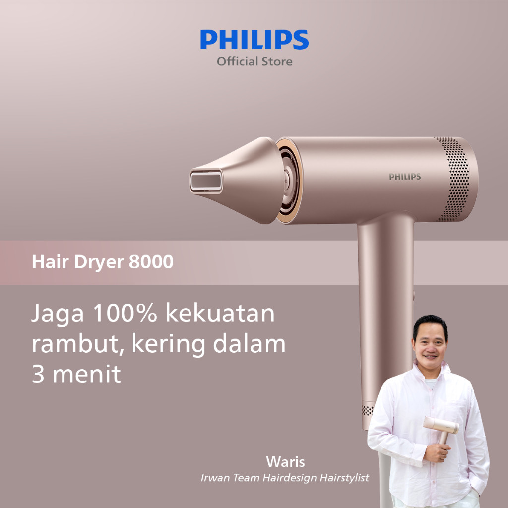 Philips Hair Dryer 8000 BLDC ThermoShield Foto 2