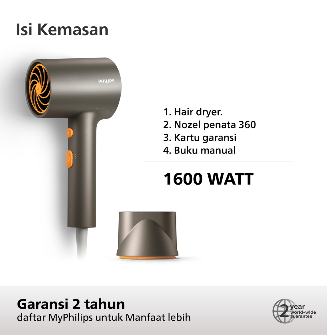 Philips Hair Dryer 3000 ThermoShield Foto 8