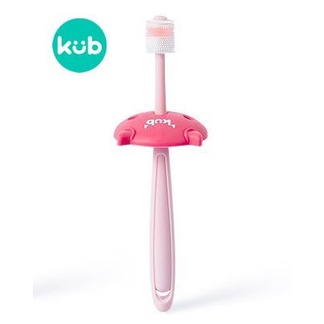 KUB Sikat Gigi Bayi 360 Derajat Silicone Lembut untuk Usia 0-36 Bulan Foto 5