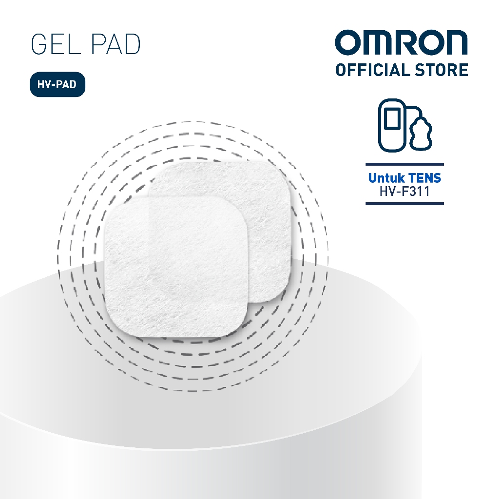 Omron Gel Pad Bantalan Perekat untuk TENS HV-F311 Heat Therapy HV-PAD-3AP