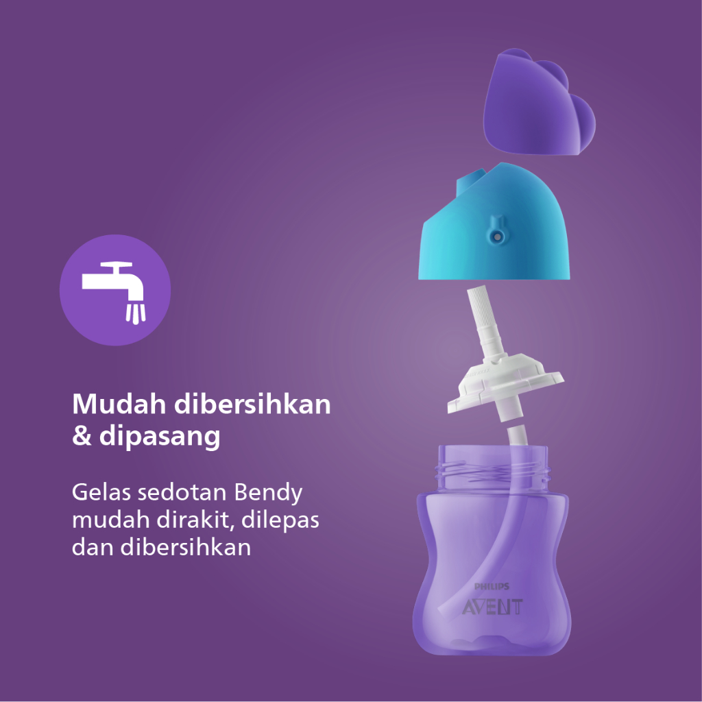 Philips Avent Straw Cup 200ml Foto 6