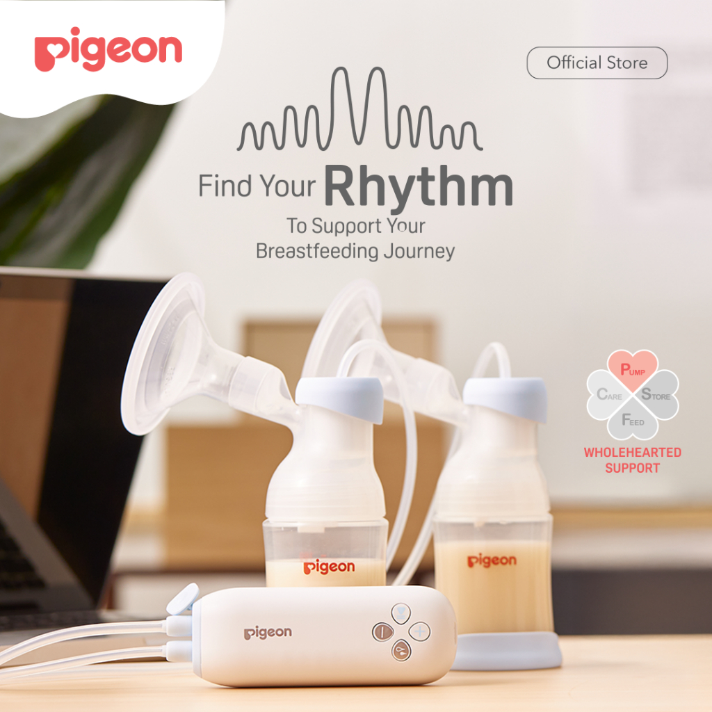 Pompa ASI Elektrik Pigeon Go Mini Plus Double Portable Isapan Lembut Foto 5