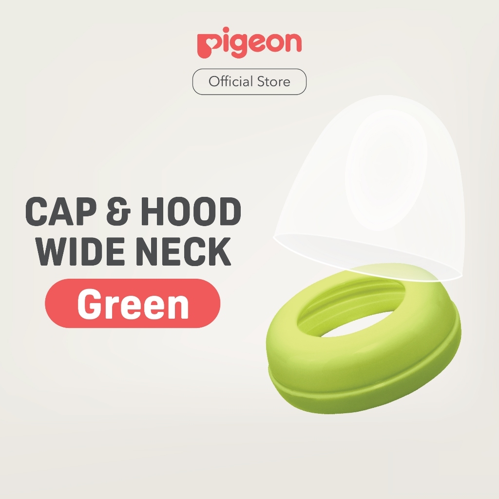Pigeon Screw Cap Tutup Dot Botol Susu Wide Neck Biomass PP 6 Warna Foto 4