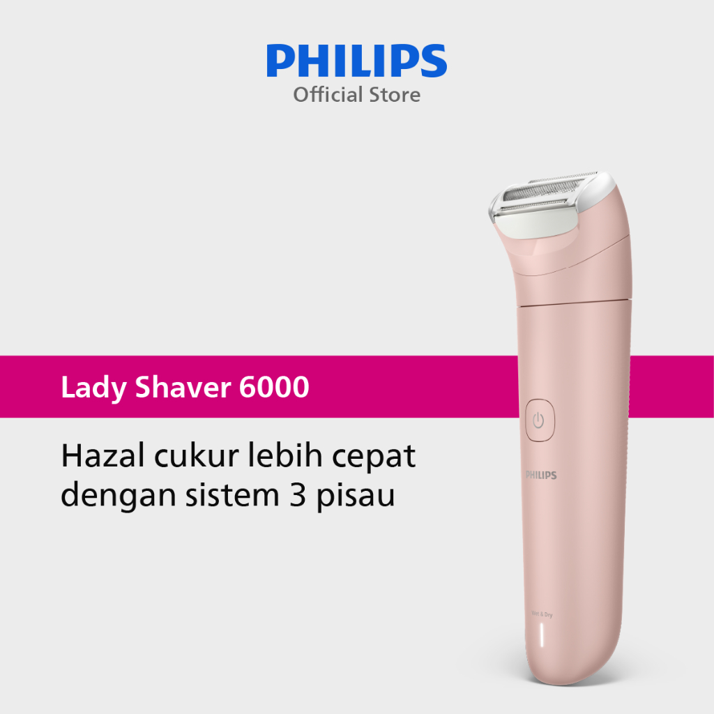Philips Lady Shaver 6000 Wet & Dry