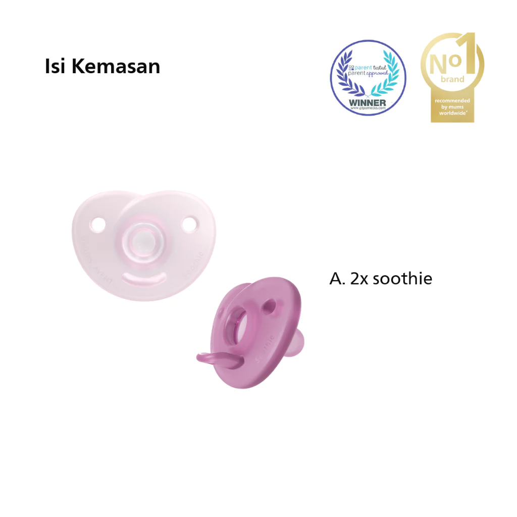 Empeng Philips Avent Soothie Heart Foto 6