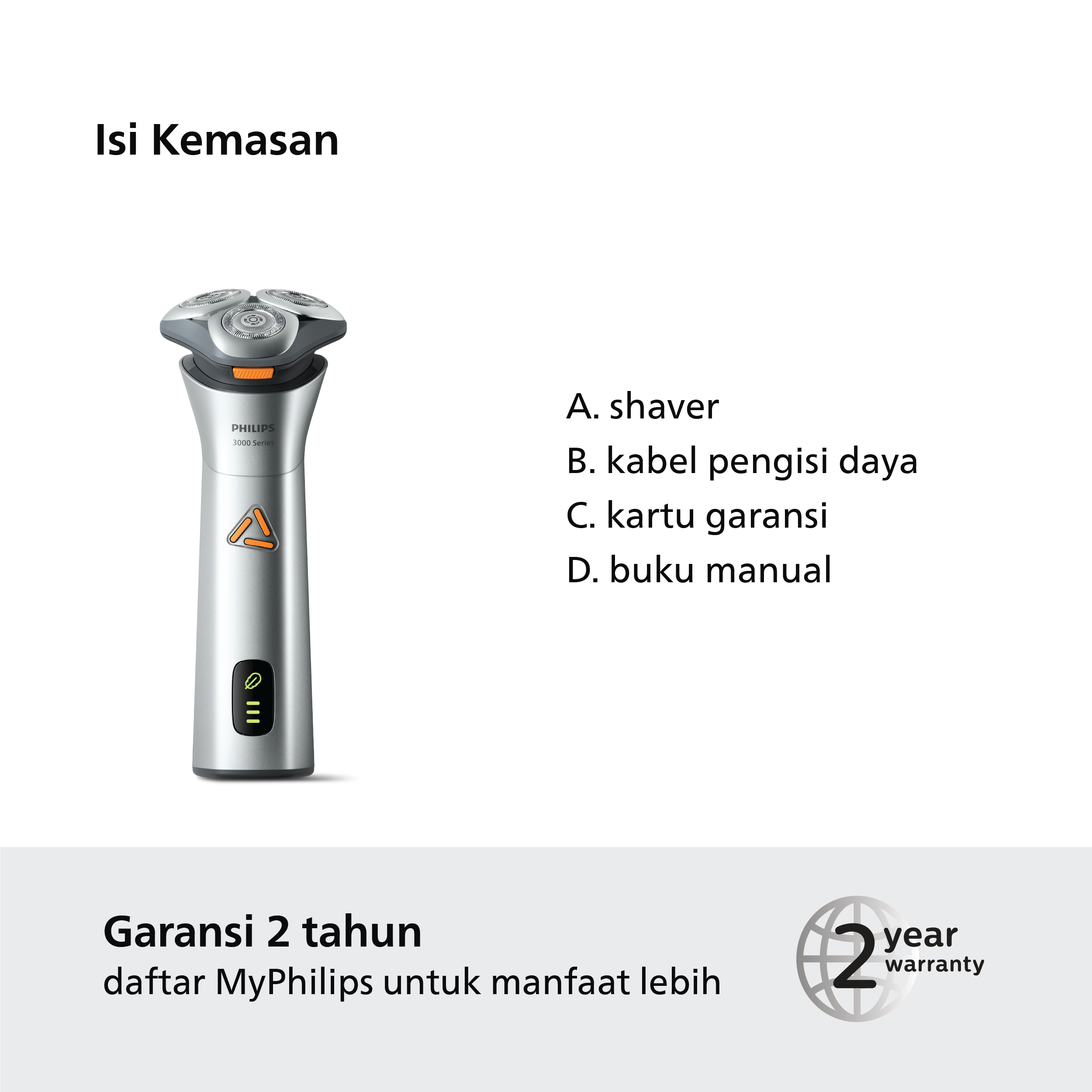 Philips Shaver 3000 S3882 SkinGlide Foto 6