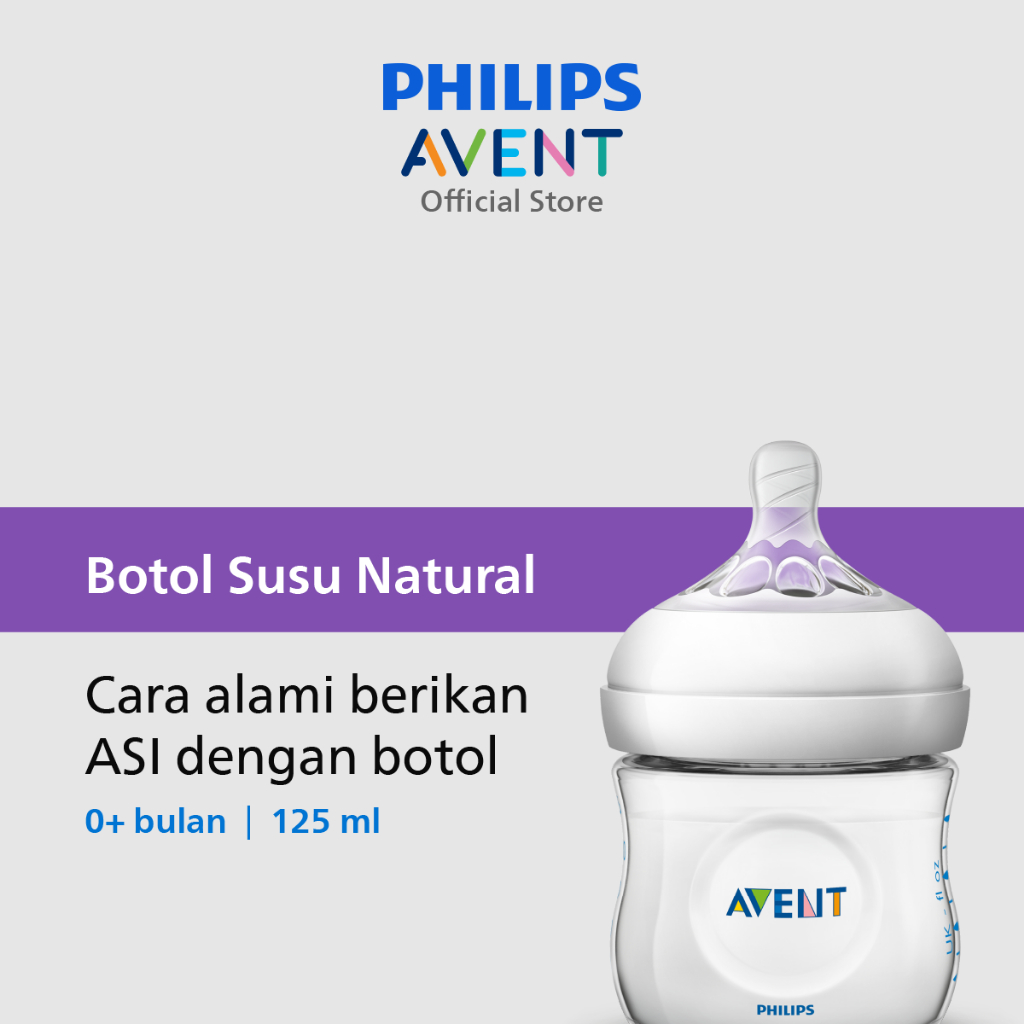 Philips Avent Natural 125ml Botol Susu