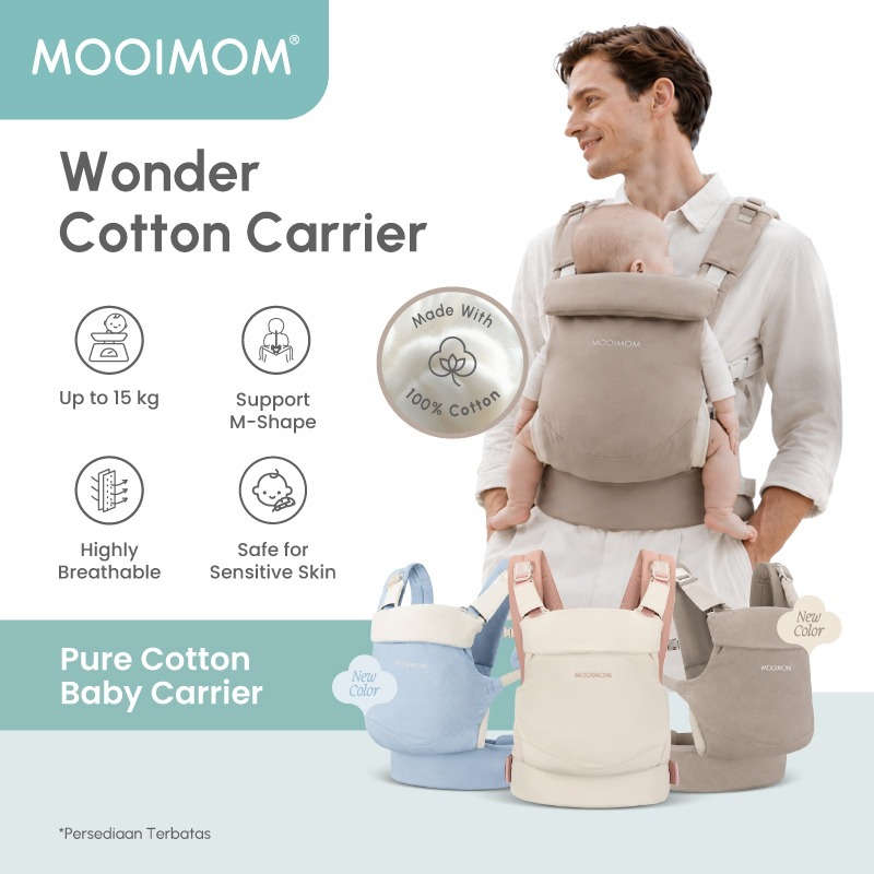 MOOIMOM Wonder Carrier Pure Cotton Foto 2