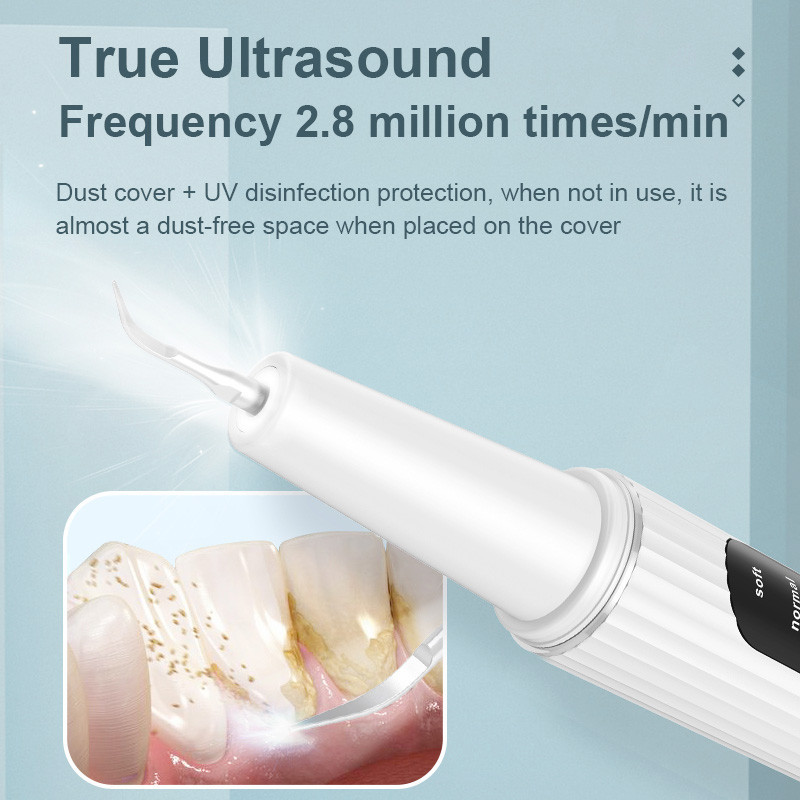 Dr.isla Pembersih Karang Gigi Electric Teeth Cleaner Ultrasonic Scaling Portable M08 USB Type-C Foto 4