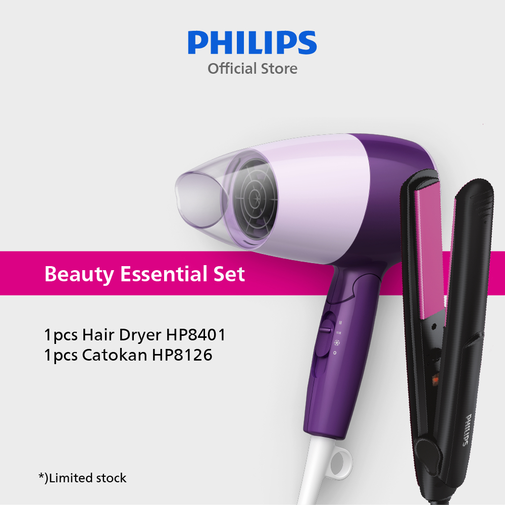 Philips Beauty Set HP8126 HP8401 Ungu