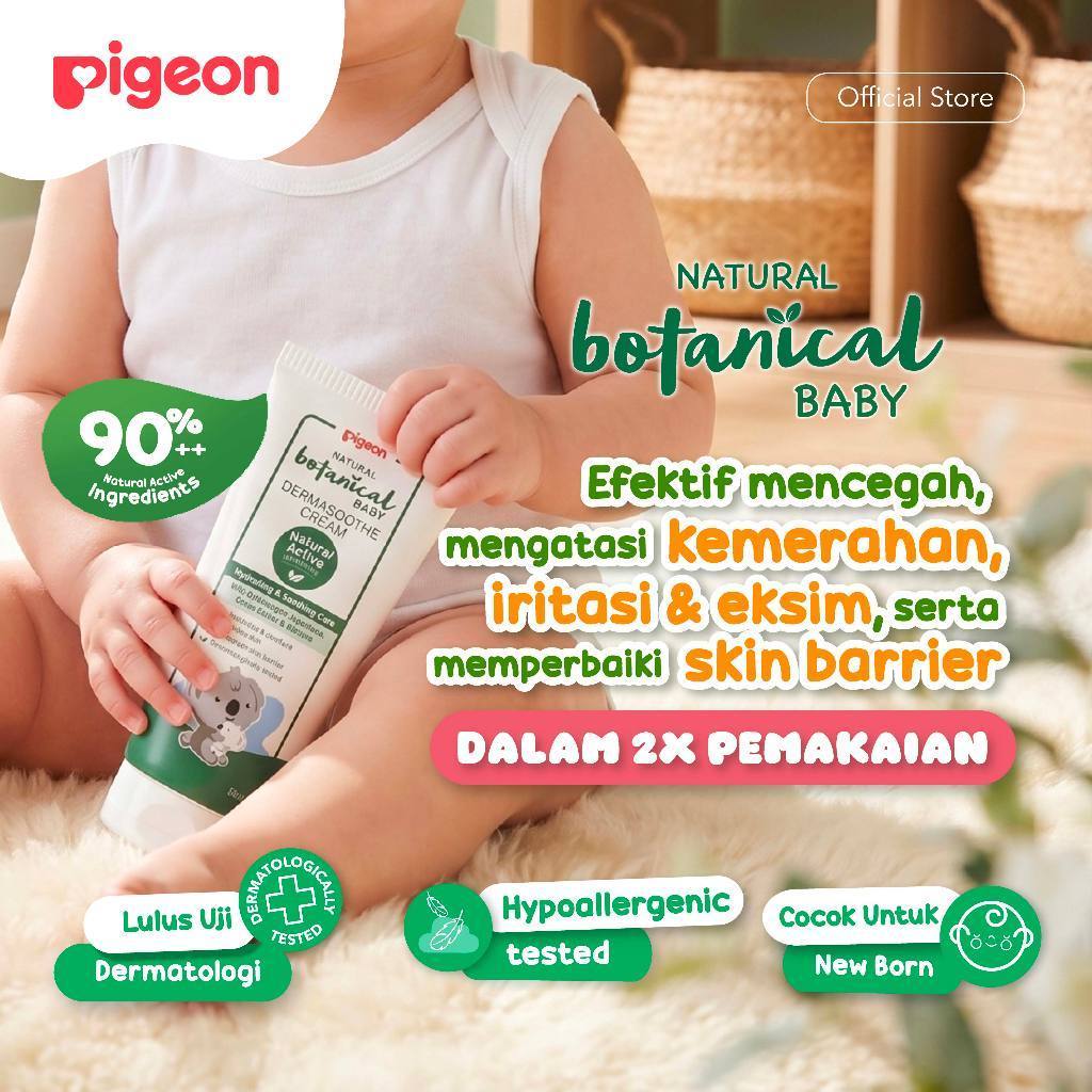Pigeon Dermasoothe Calming Cream Krim Kulit Sensitif & Eksim 50ml Foto 2
