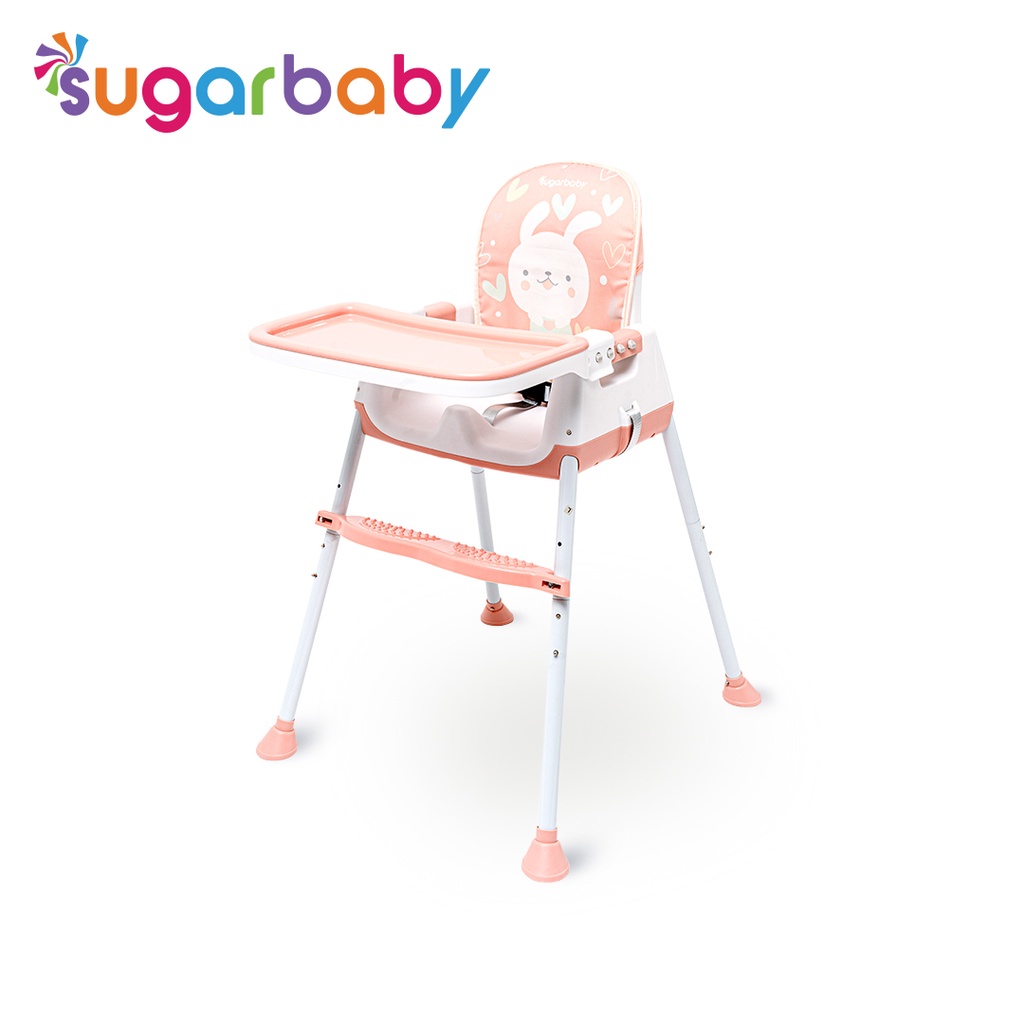 Sugarbaby Fun Chair Kursi Makan Bayi 6 in 1 Convertible High Chair Motif Animals Foto 6