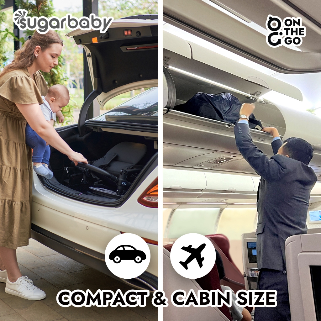 Stroller Sugarbaby On The Go AutoFold Compact BPA Free Portable 6.2 kg Foto 4