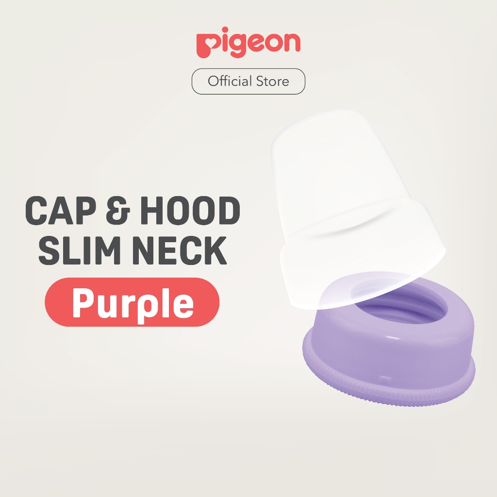 PIGEON Screw Cap & Nipple Dot Cover Slim Neck Biomass-PP Tahan Suhu 120°C Foto 7