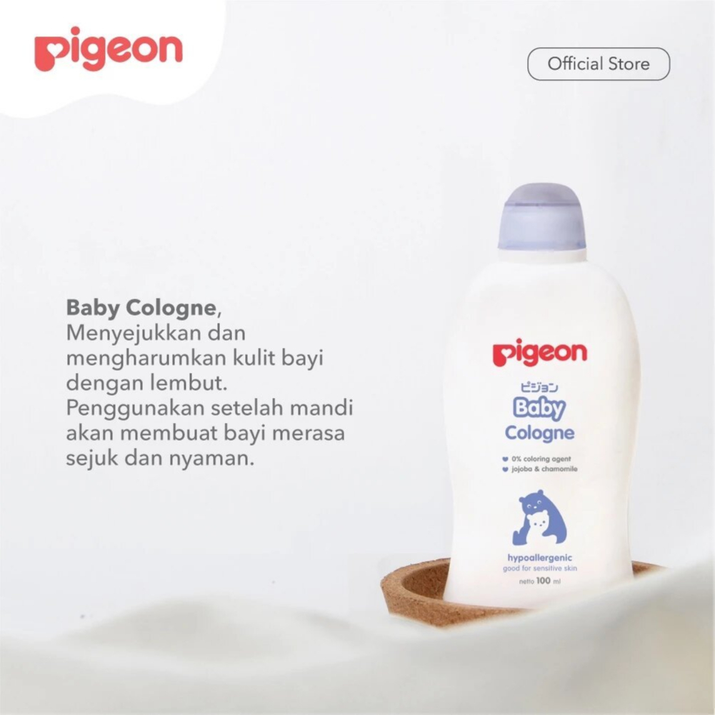 Pigeon Baby Care Set Chamomile Bundle Pack 2 Hair Lotion Cologne Powder & Wash Foto 4