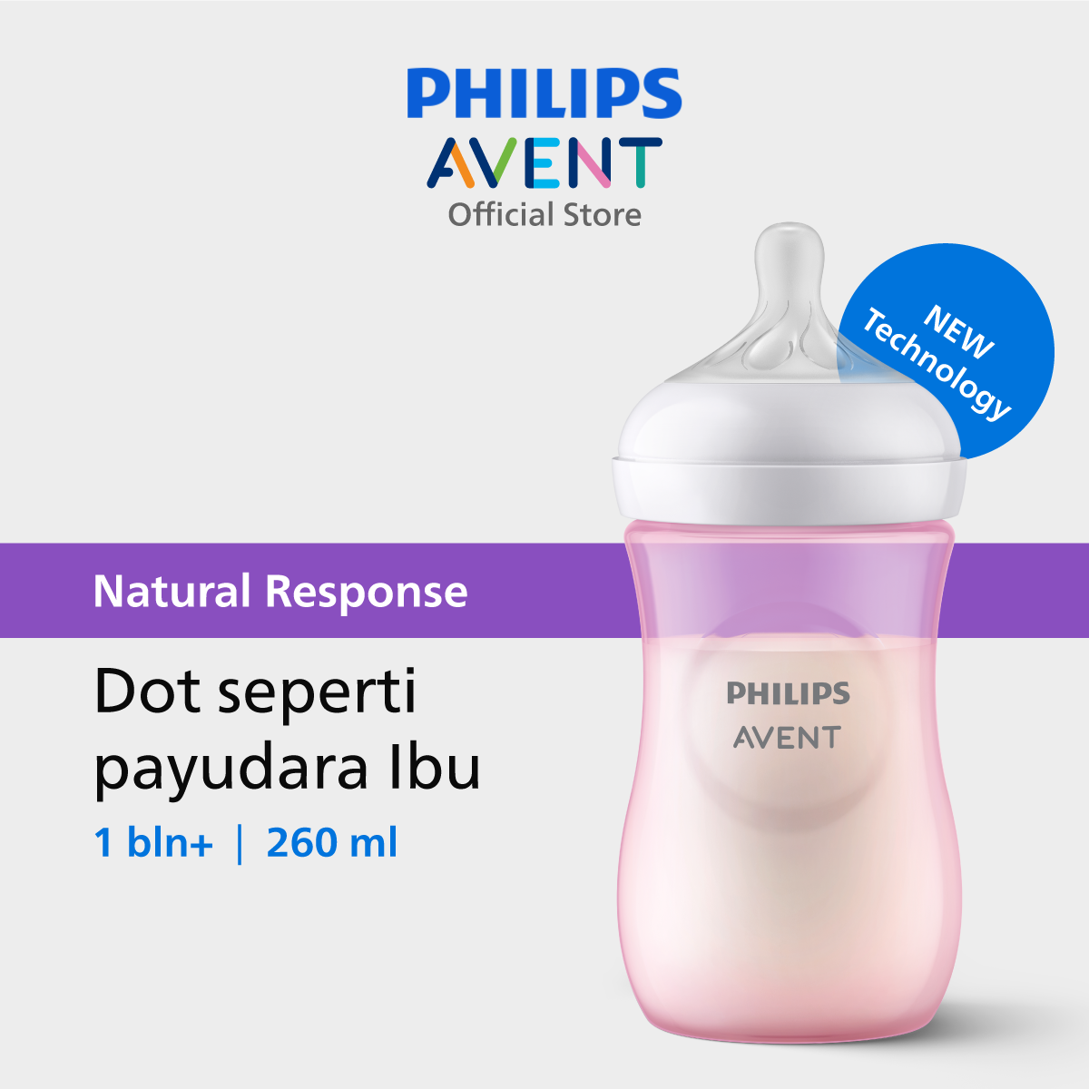 Philips Avent Natural Response 260ml Foto 2