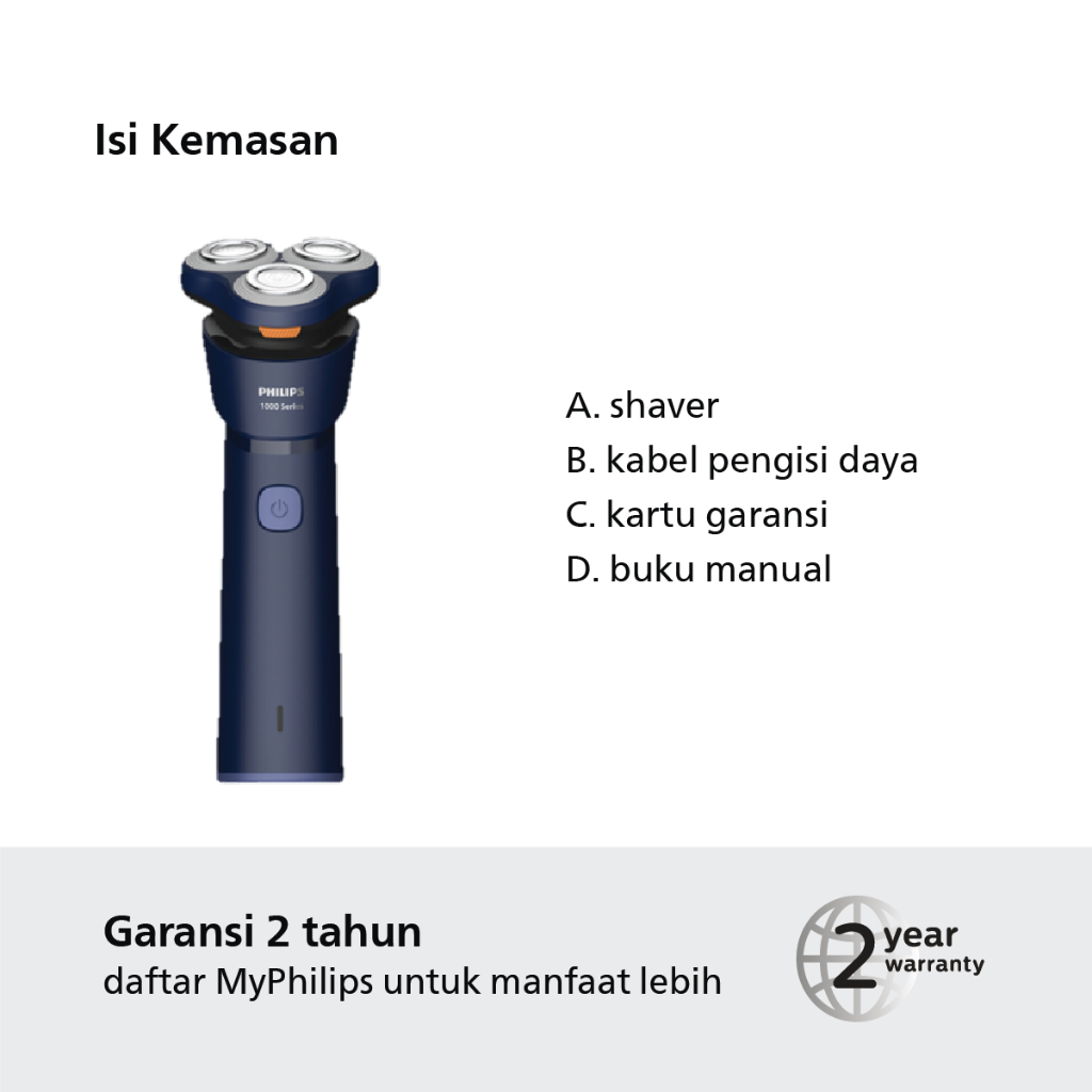 Philips Shaver 1000 PowerCut 3D Foto 7