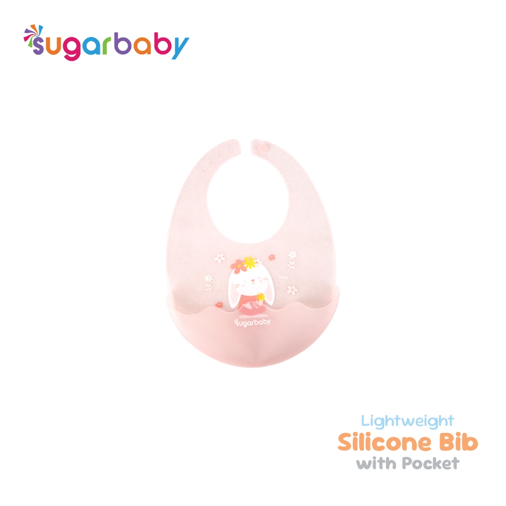 Celemek Bayi Silikon Sugarbaby Premium Lightweight Food Grade Nano Silver Antibacterial Foto 6